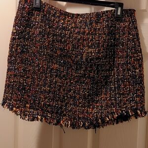 Lovers + Friends Colorful Tweed Skirt